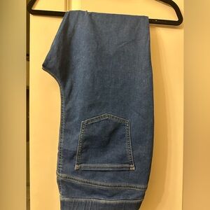 Vera Wang blue Jean leggings